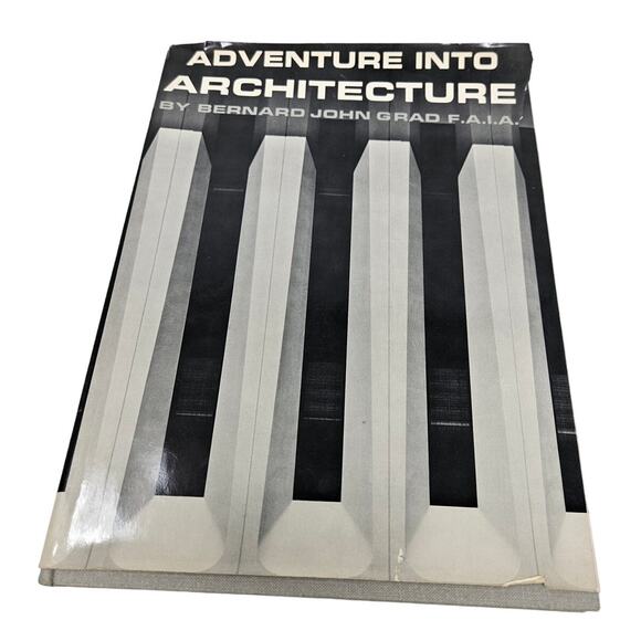 SIGNED Personalized Note Adventure into Architecture Bernard John Grad 1968 - Picture 9 of 9